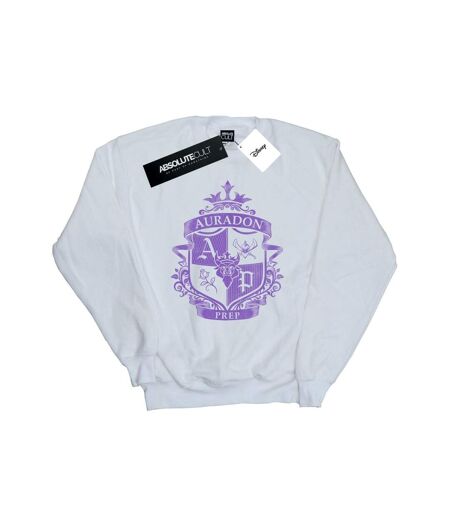 Disney Sweatshirt The Descendants Auradon Prep Crest - Femmes/Dames (Blanc) - UTBI15528