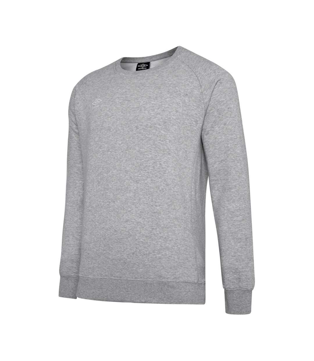 Mens club leisure sweatshirt grey marl/white Umbro