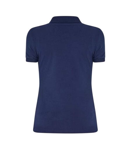Polo Motif/style Logo Femme Bleu Marine Foncé Lacoste