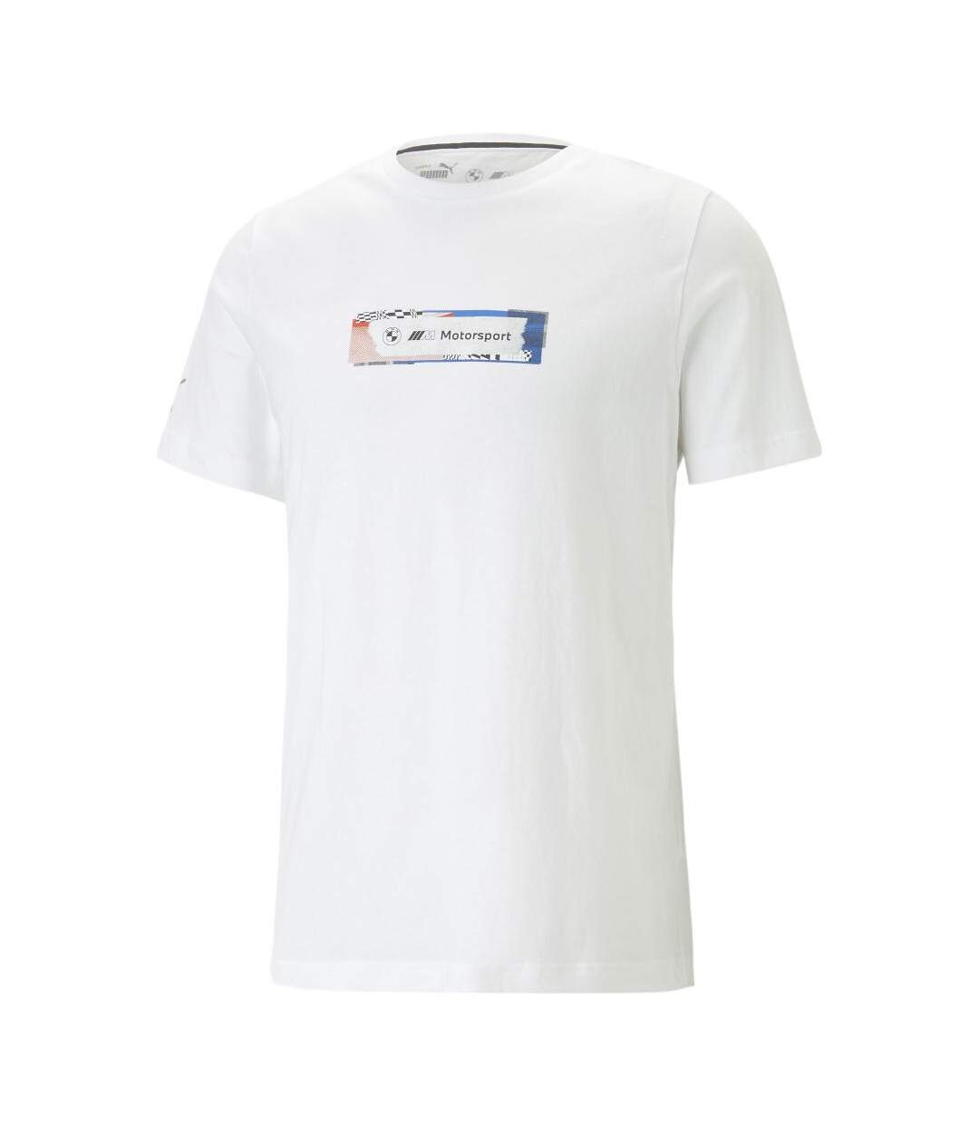 T-Shirt Blanc Homme BMW M Motorsport Puma 539650 - S-1