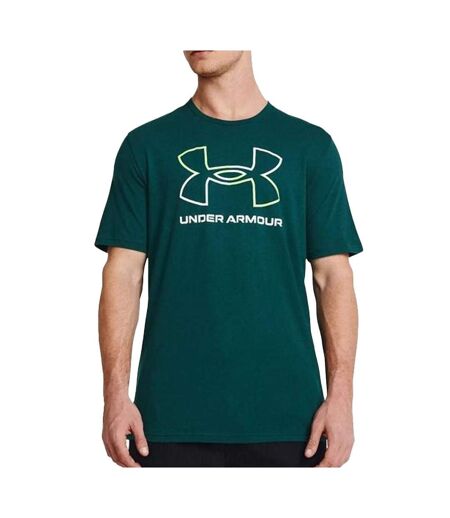 T-shirt Vert Foncé Homme Under Armour Foundation Update - L