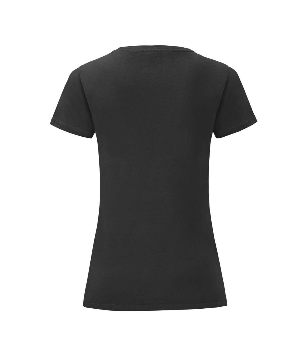Fruit of the Loom Womens/Ladies Iconic 150 T-Shirt (Black) - UTBC4777-2
