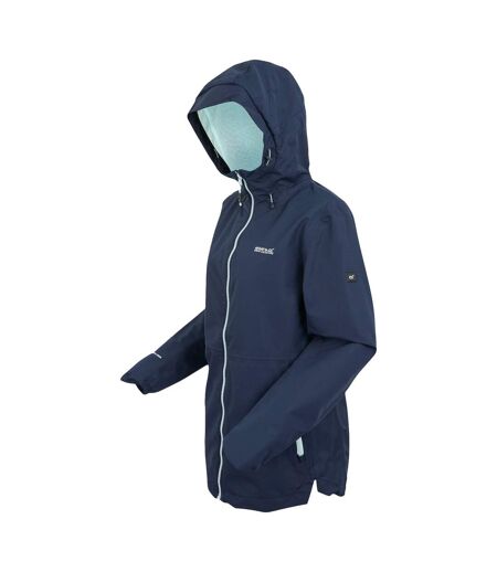 Veste Imperméable Hamara Femme Bleu Marine Bleu Clair Pastel Regatta