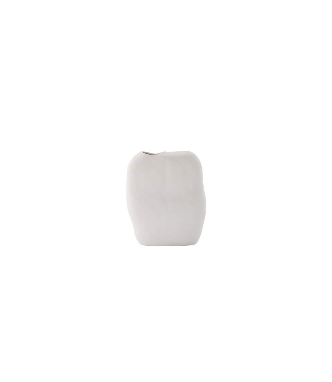 Vase Buste en Céramique Romie 28cm Blanc Cassé-5