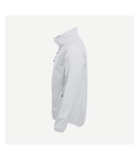 Clique Mens Basic Soft Shell Jacket (White)