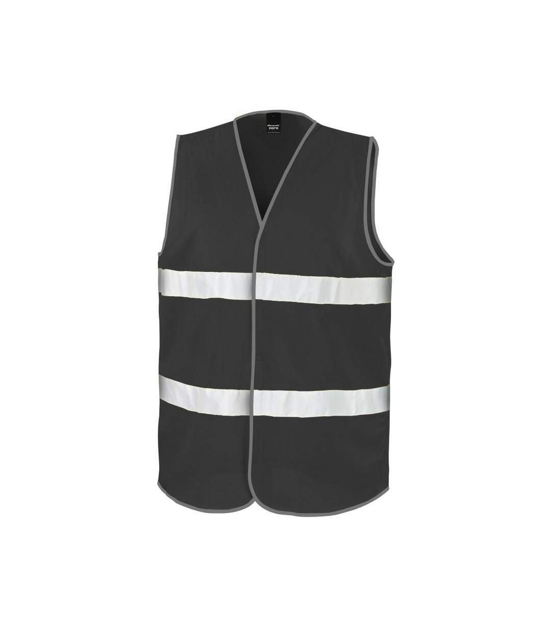 Gilet haute visibilité enhance adulte noir SAFE-GUARD by Result-1