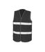 Gilet haute visibilité enhance adulte noir SAFE-GUARD by Result-1