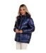 Doudoune Matelassée Motif/style Matelassé Femme Bleu Minoti-1