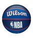 Ballon De Basket Motif/style Philadelphia 76ers Nba Team Taille 7 Bleu Marine Bleu Wilson-1