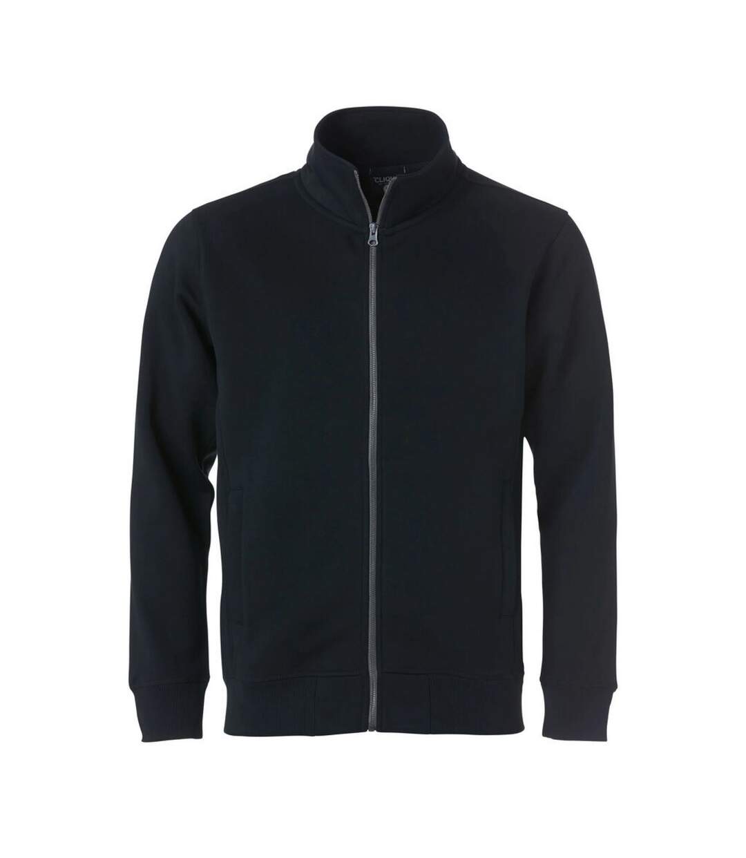 Mens Classic Cardigan Black Clique-1