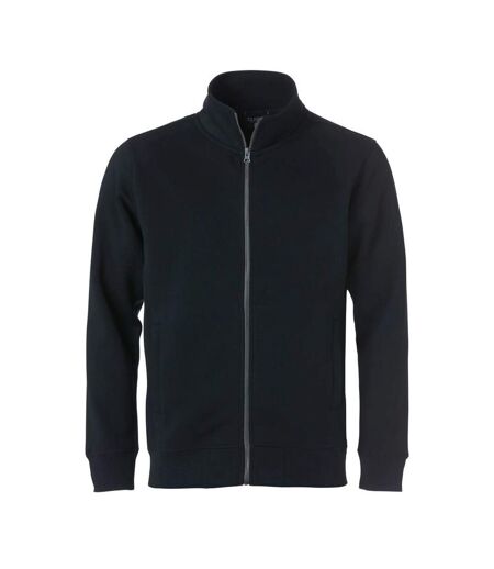 Mens Classic Cardigan Black Clique