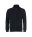 Mens Classic Cardigan Black Clique-1