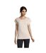 T-shirt Manches Courtes Melba Femme Rose Pâle SOLS-1