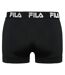 Lot de 4 Boxers homme uni ceinture 4 cm FU5380 Fila-5