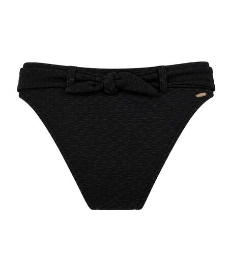 Bas de maillot de bain noir femme grain de sable gretta