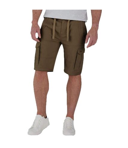 Short à poches homme marron Raging Bull