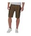 Short à poches homme marron Raging Bull