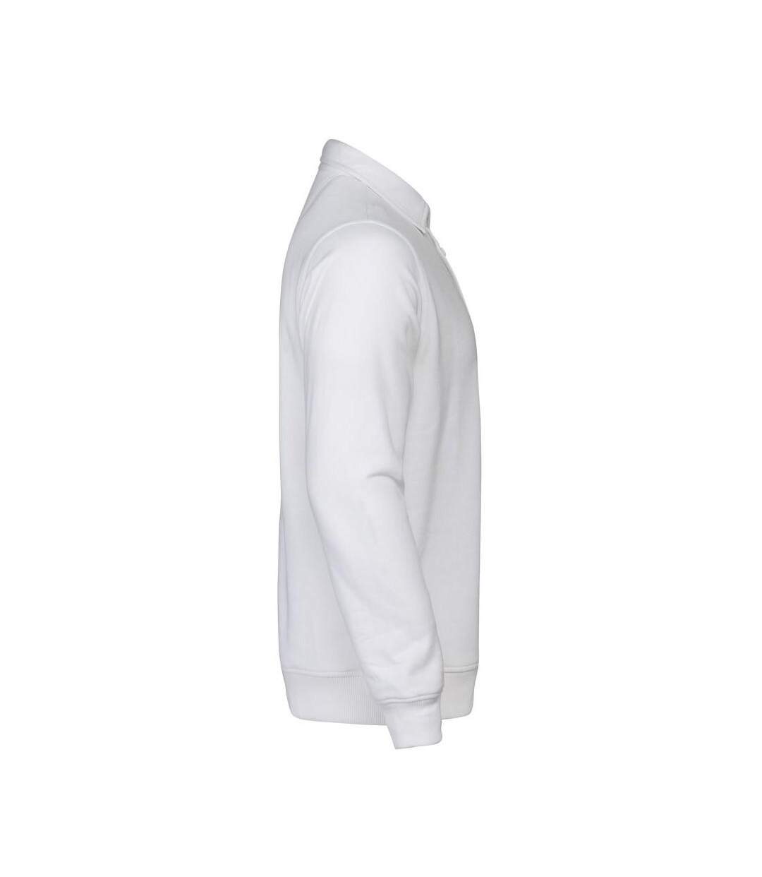 Unisex Adult Homerun Long-sleeved Polo Shirt White Printer-4