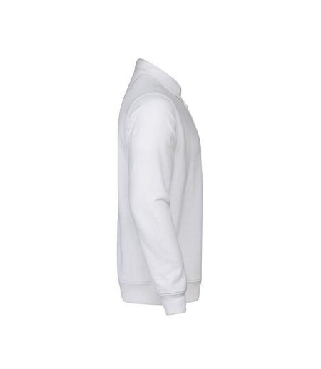 Unisex Adult Homerun Long-sleeved Polo Shirt White Printer