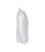 Unisex Adult Homerun Long-sleeved Polo Shirt White Printer-4