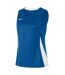Maillot Sans Manches Motif/style Swoosh Team Femme Bleu Blanc Nike-3