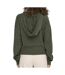 Pull sweat à capuche kaki femme jdy life-2