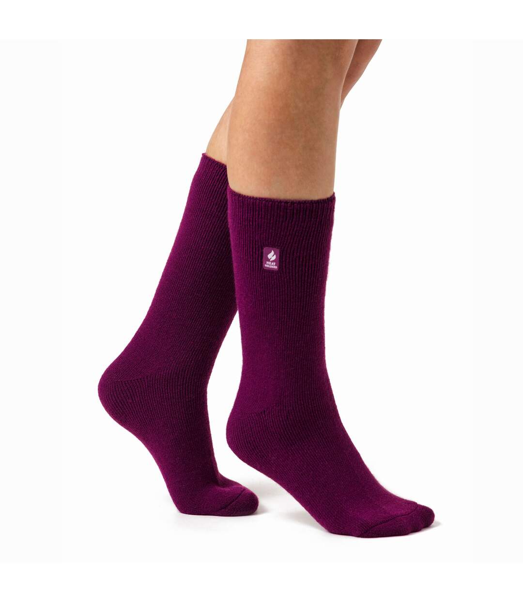 3 Pairs Ladies Thin Lightweight Thermal Dress Socks for Winter-4