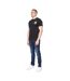 Jean mayhen homme bleu foncé délavé Henleys-3