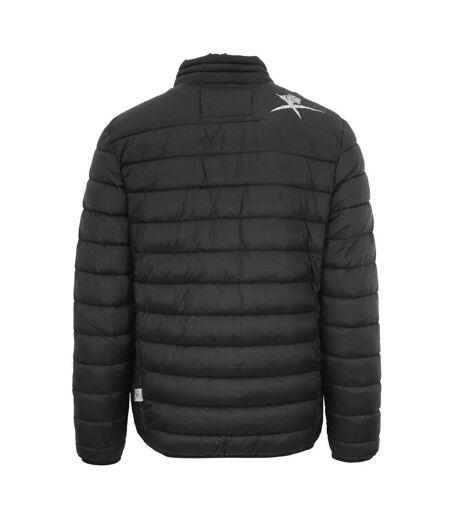 Unisex Adult Logo Padded Jacket Black Plein Sport