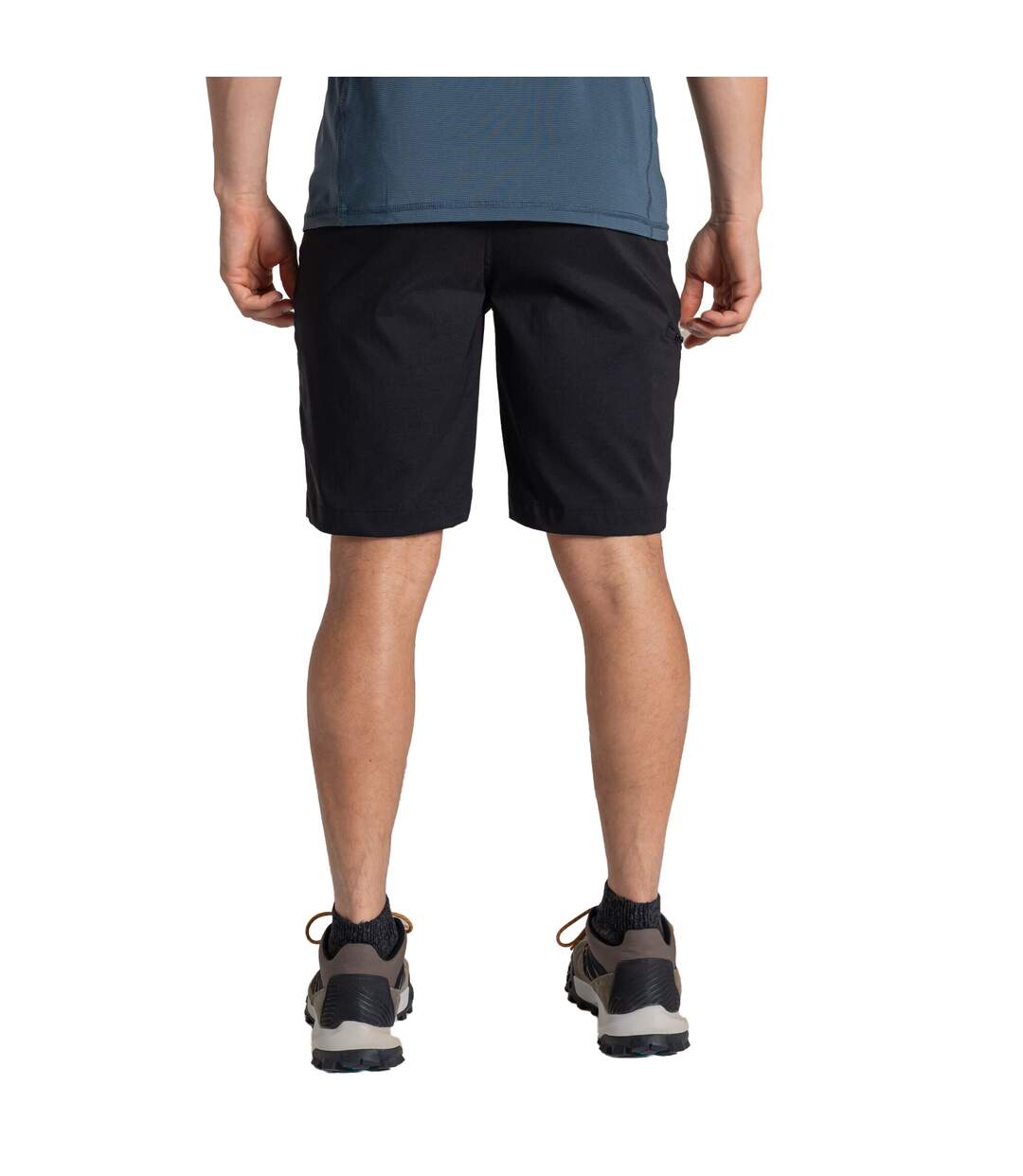 Mens Kiwi Pro Iii Casual Shorts Black Craghoppers-3