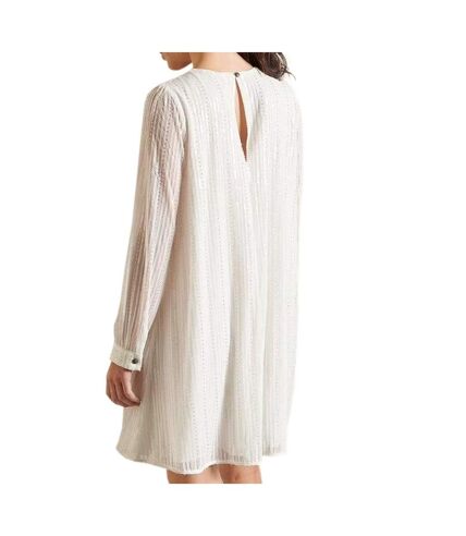 Robe Blanche à sequins Femme Superdry Woven - 36