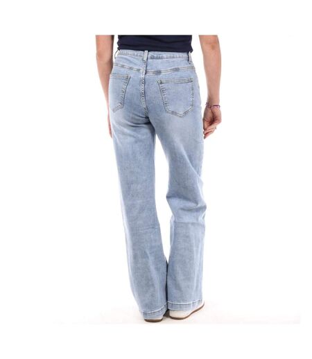 Jean droit bleu femme monday premium 1930a
