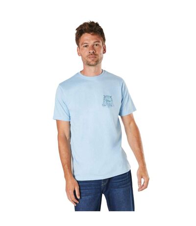 T-shirt coast to coast homme bleu clair Maine Maine