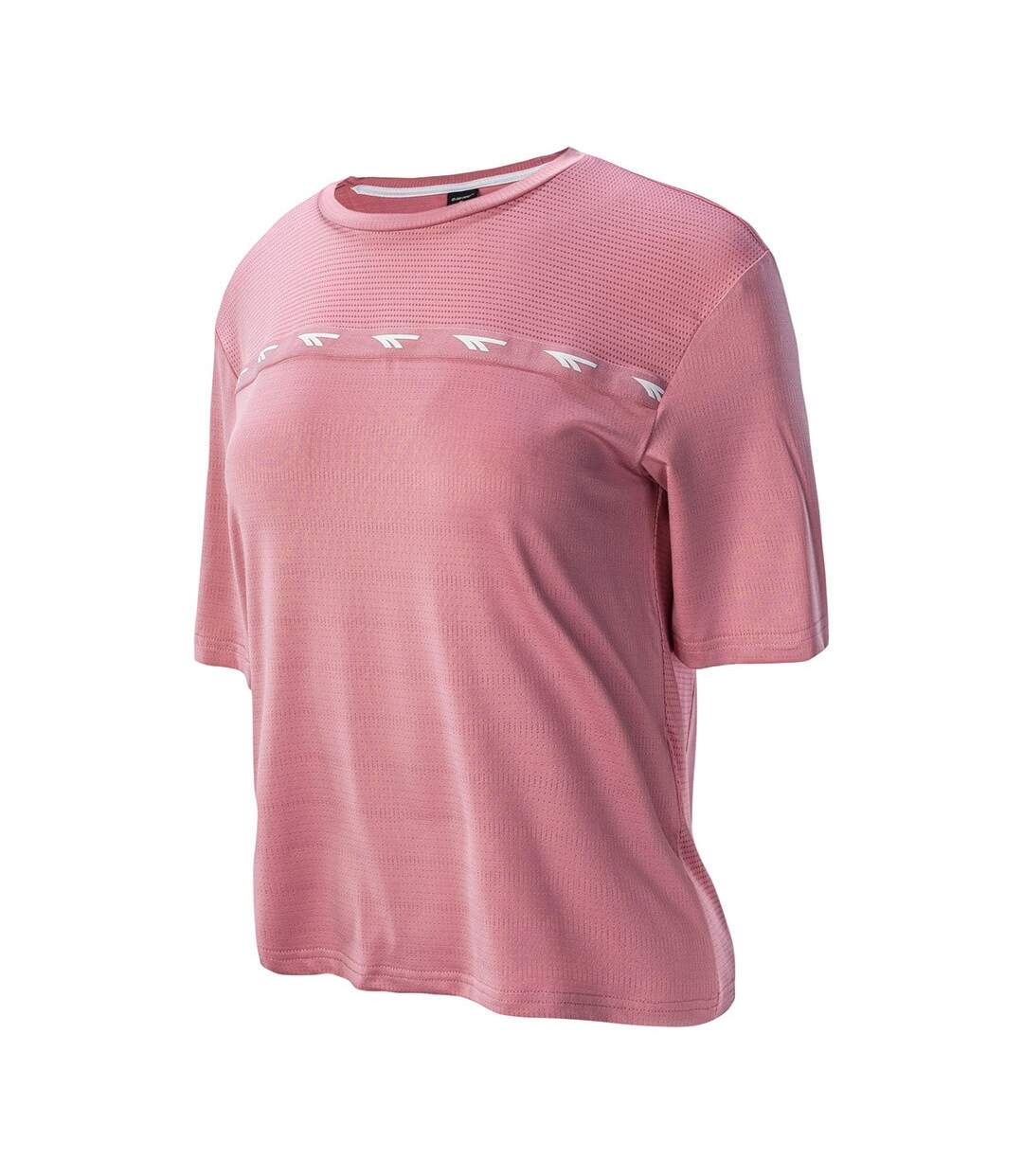 T-shirt lady elsu femme mauve rosé Hi-Tec-4