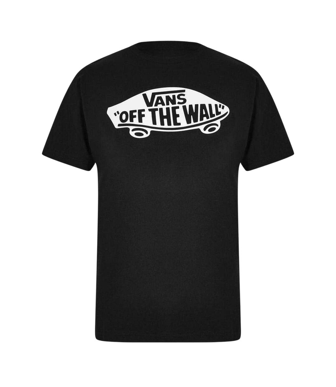 T-shirt The Wall Board Homme Noir Blanc Vans-1