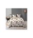 Parure de Lit 3 Pièces Ambroise 240x220cm Beige-1