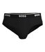 Lot De 3  Slips Homme Noir Boss-2