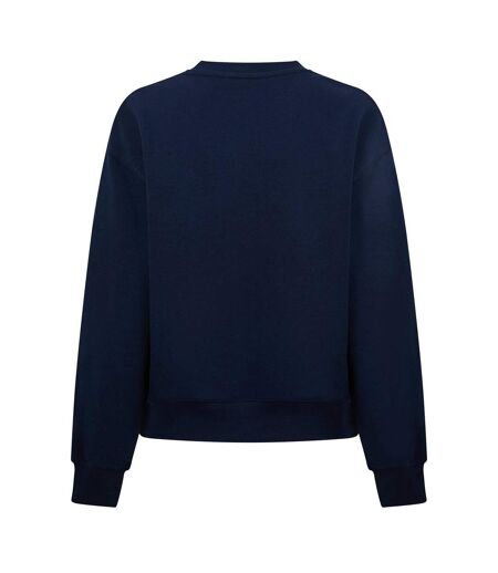 Sweat Motif/style Texte Femme Bleu Marine Tommy Hilfiger