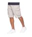 Short À Poches Jamstar Homme Gris Crosshatch-4