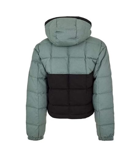 Doudoune Motif/style À Capuche Femme Vert De Gris Noir Timberland