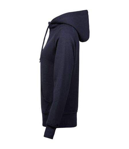 Tee Jays Womens/Ladies Hooded Sweatshirt (Navy)