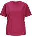 T-shirt manches courtes - JACK&JONES - Femme - JJ3914 - rose fuchsia