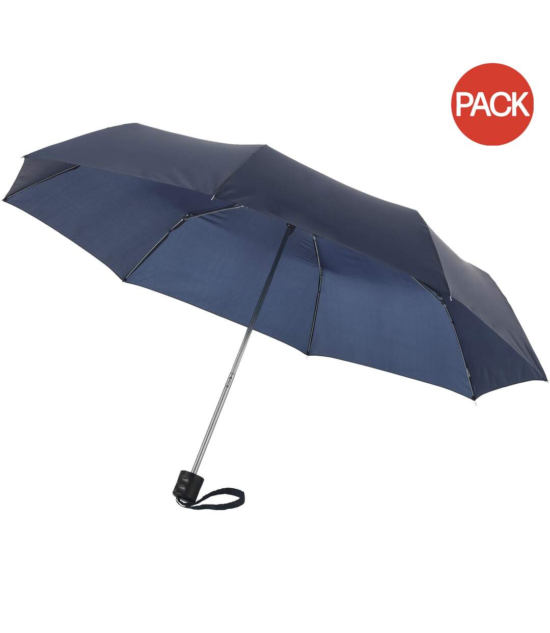 Parapluie ida 24 x 97 cm bleu marine Bullet-1