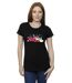 Disney - T-shirt BIG HERO BAYMAX HIRO BRIDGE - Femme (Noir) - UTBI13178-2