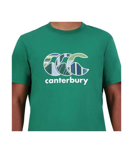 Mens Classic T-shirt Evergreen Canterbury