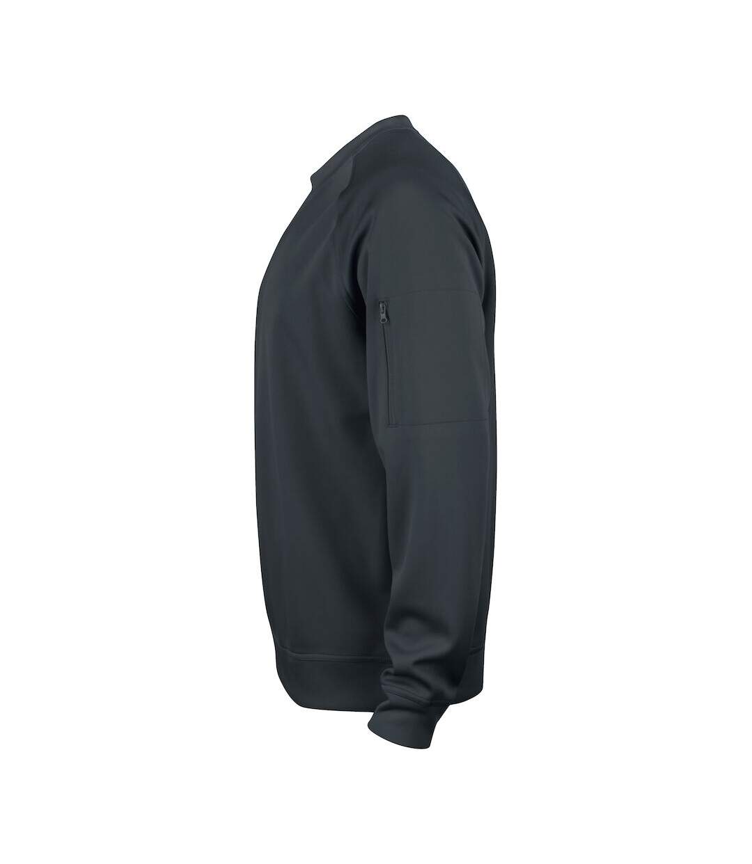 Unisex Adult Basic Active Sweatshirt Black Clique-4