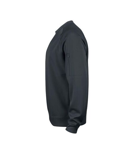 Unisex Adult Basic Active Sweatshirt Black Clique