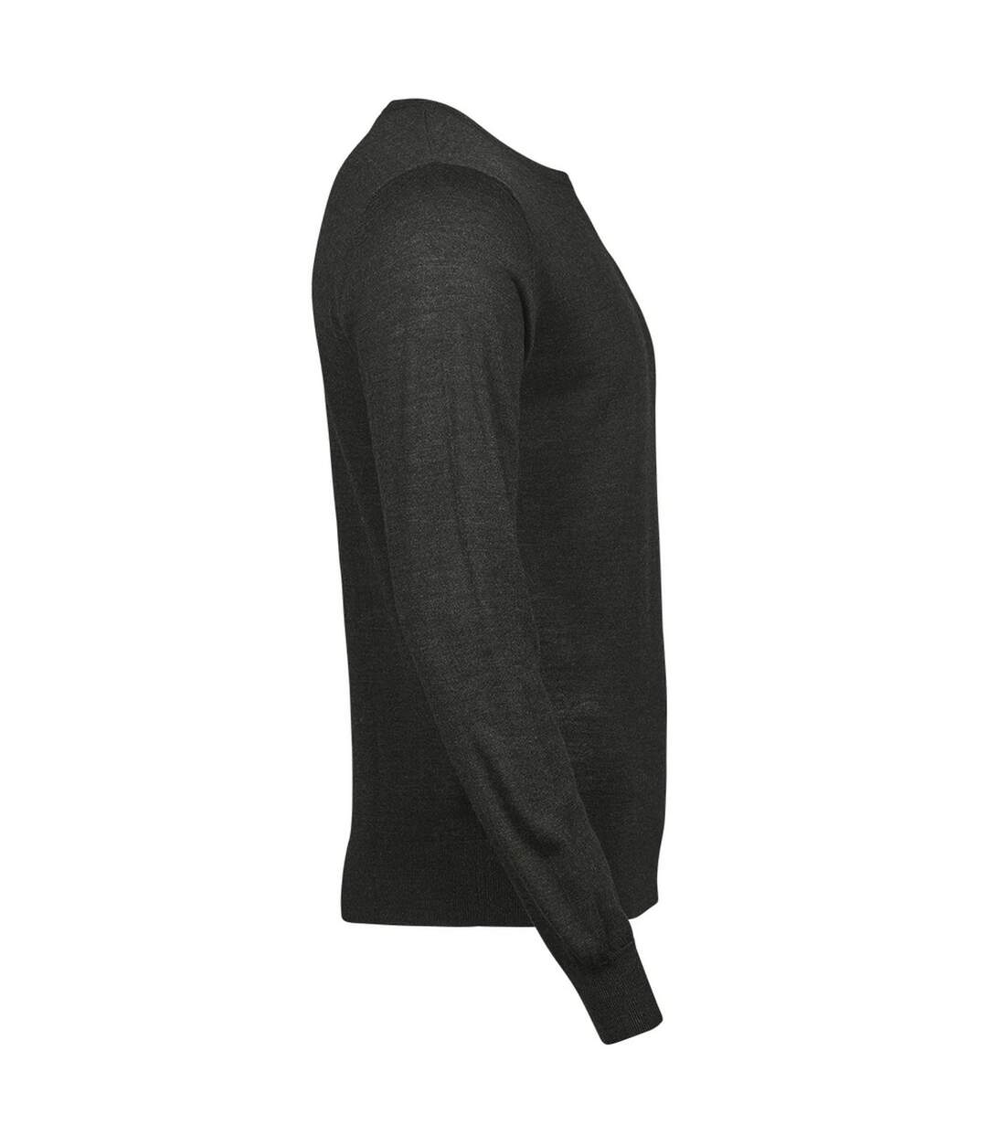 Mens Merino Blend Crew Neck Sweatshirt Pine Tee Jays-3