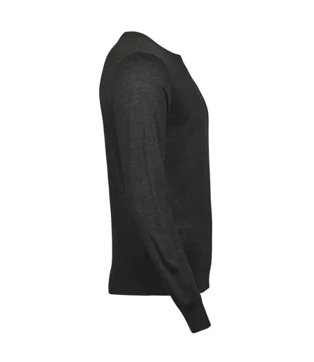 Mens Merino Blend Crew Neck Sweatshirt Pine Tee Jays