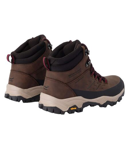 Bottines De Marche Blake Femme Châtaigne Rouge Sombre Regatta